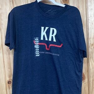 Kimes Ranch Dark Blue Graphic Tee